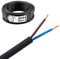 ELETTROCAVI K - CAVO ELETTRICO H07RN-F 2x4 mm² IN GOMMA NEOPRENE SUPER FLESSIBILE USO INTERNO/ESTERNO BIPOLARE 2 POLI CPR 0,6/1 kV IEMMEQU PROFESSIONALE MADE IN ITALY 50 METRI