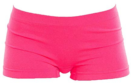 Toocool - Pantaloncini Bimba Bambina Culotte Shorts Intimo Fitness Sport LO-YQ7079 [8/10,Rosa Fluo]