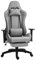 Vinsetto Fauteuil de Bureau Chaise de Bureau Manager Grand Confort Repose-Pied tétière + Coussin lombaires intégrés Dossier inclinable accoudoirs réglables Lin Gris