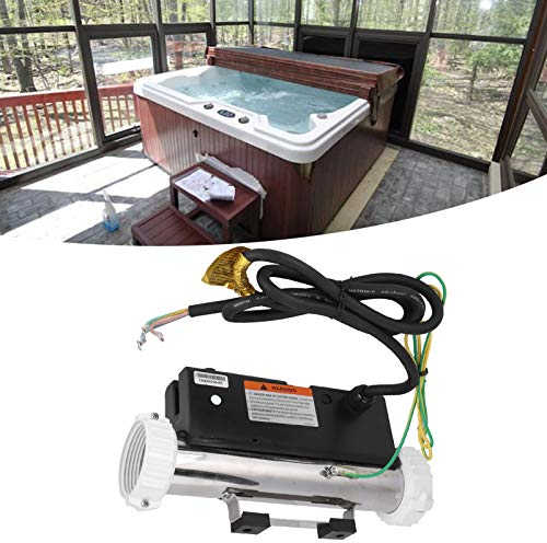 Termostato de calentador de agua, calentador de agua eléctrico, 1KW para bañeras de masaje, piscina pequeña, piscinas de spa, bañeras de hidromasaje
