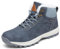 Mishansha Winterschuhe Herren Gefüttert Winterstiefel Damen Winterboots Rutschfest Wanderschuhe Winter Boots Wasserdicht Trekkingschuhe Schneestiefel Dunkelblau,Gr.40