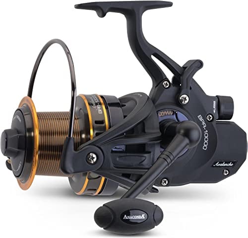 ANACONDA Avalanche BPR-10000 Karpfenrolle - Freilaufrolle zum Karpfenangeln, Angelrolle für Karpfen, Rolle