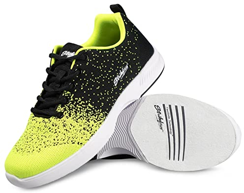 KR Strikeforce Men's Strikeforce Kr Galaxy Black/Neon Size 8.5 Bowling Shoes, 12.5