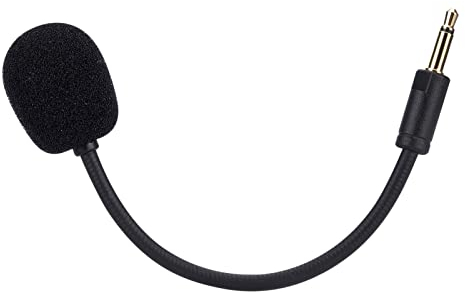 Replacement Game Mic for Razer Kaira Pro Headset on PC/ PS4/ PS5/ Xbox One/Xbox One S/Xbox One X/Xbox Series XIS, 3.5mm Detachable Boom Microphone