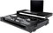 Headliner Pitch Black Flight Case Compatible with Pioneer DJ DDJ-FLX10 with Laptop Platform & Wheels