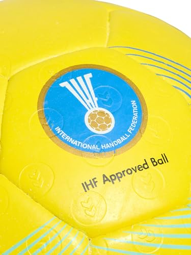 hummel Handball Storm Pro Erwachsene Größe 2, Yellow/Blue/Marine