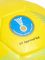 hummel Handball Storm Pro Erwachsene Größe 2, Yellow/Blue/Marine