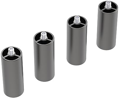 Creality 4 Stück Lasergravierer Riser für Creality Falcon 2 Laserschneider und Graviermaschine, Lasergravurmaschine Extral Riser, Support-Spalte 56 mm erhöhen (2,2 Zoll)