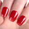 Imtiti Jelly UV Gel Nagellack, 15 ml Gelee-Rot Transparent Gel Nagellack UV LED Soak Off Nagel für Herbst und Winter