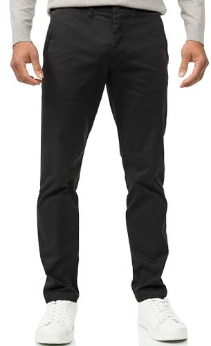 Indicode Herren INWasling Stretchhose aus 98% Baumwolle mit 5 Taschen | Bequeme Herrenhose für den Alltag mit hoher Bewegungsfreiheit, Stretchhose, Stoffhose, Chinohose, Freizeithose für Männer