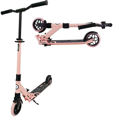 Motion Scooter Smartway+ | City Roller für Kinder und Jugendliche | Klappbar und Höhenverstellbar (Rosa)