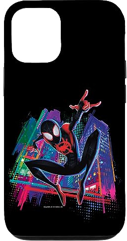 Hülle für iPhone 13 Pro Marvel Spider-Man Miles Morales Graffiti City