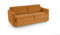 ATLANTIC home collection Schlafsofa Limone, hochwertig gepolstert, Safran, Dauerschläfer mit 140/200 Liegefläche, 193x93x90 cm (BxTxH)