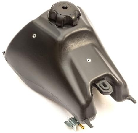 Replacement Black Fuel Petrol Tank Compatible Replacement With CRF70 Frame Pitbike Motorcross Pit Dirt Bike CRF 70 Cap Tap