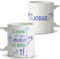 Regalos originales para abuelos. Tazas personalizadas. Tazas de cafe. Regalo abuelo. Regalos para abuelos. Taza cerámica 330 ml.