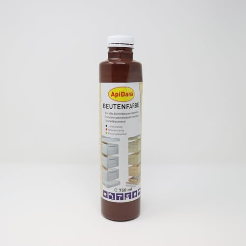 Beutenfarbe 750 ml braun Beutenschutzfarbe Schutz Bienenbeuten 5m²/ltr. Imkerei Imker Bienen