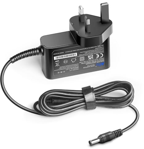 KFD 5V AC/DC Power Adaptor Revitive Medic Circulation Booster charger, Mersoco/FYDEE/Retrolife Vinyl Record Player Turntable Power Supply UK Mains Plug Adapter Charging Cable