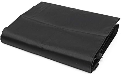 ZIBOXI 7 Größen Terrassenmarkise Winteraufbewahrungstasche Hof-Gartenunterstand Regenwetterschutz Schutz Sonnendach Schwarz 2 2,5 3 3,5 4 4,5 5 m(Black,4M)