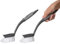 2 x Spülbürste grau/schwarz VonBueren | Geschirrbürste/Küchenbürste/Bürsten für die Küche und zur Reinigung | Spülbürsten | Bürste mit ergonomischem Griff Länge ca. 29 cm| Reinigungsbürste
