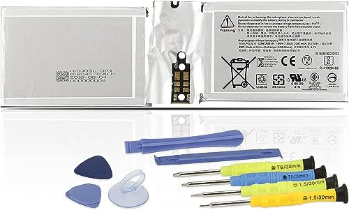 18Wh G3HTA044H Laptop Battery Compatible for Microsoft Surface Book 1 1703 1704 1705 CR7-00005 CR7-00007 Book 2 13.5 128GB 256GB 512GB 1TB 2-in-1 Convertible PC Battery DAK822470K G3HTA020H