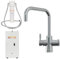 QETTLE Boiling Water Tap (Chrome, 4 Litre Boiler)