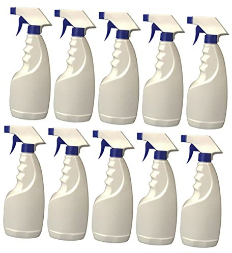 Happyyami 10stücke Kunststoff Sprühflaschen Feinnebel Sprühaufsatz Gartengießkanne Für Pflanzenbewässerung Haushalt Haarpflege Und Reinigung Langlebig Bruchsicher Weiß