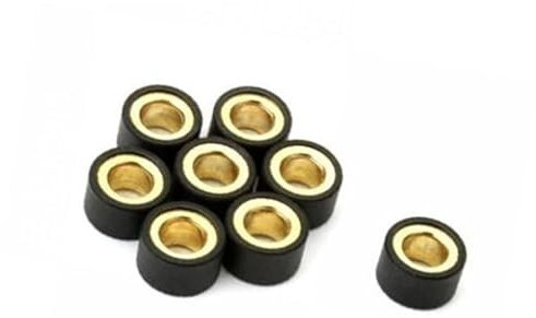 MKVAXR Lot de 8 Poids de variateur de Performances 9 g, 13 g, 14 g, 20 x 12 mm, for Majesty X-City X-Max 250 CC YP250 Masses de Galets de variateur pour Scooter(Black 20x12mm 13g)