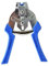 Hog Ring Pliers, Type M Nail Fastening Tool, Non-Slip Grip Fencing Hand Tool, 6.89x5.31 Inches Heavy-Duty Installation Aid, Red/Black, Ideal Upholstery, Animal Cages, Panel Repairs