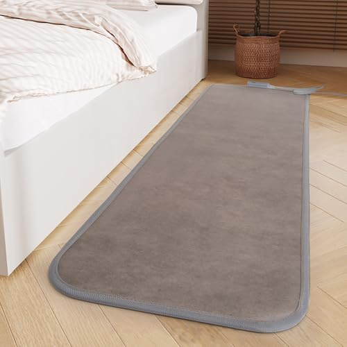 cendbirut Heated Floor Mats Under Desk,Heater for Foot Warmer Electric Heating Pad Energy Saving Carpet Pad,Electric Heated Area Rug,Floor Heater for Yoga,small