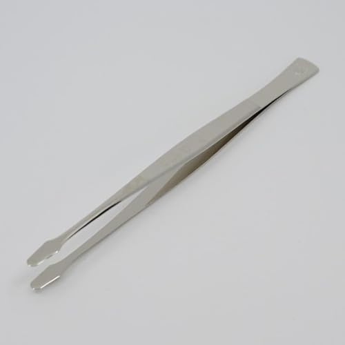 Dauwalders Tweezers, Nickel Plated, 6 Inch Spade Ends