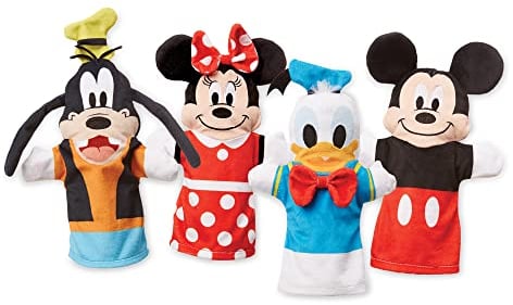 Melissa & Doug Mickey Mouse & Friends Soft & Cuddly Hand Puppets Plush