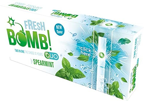 Fresh Bomb Spearmint Click Hülsen mit Aromakapsel 1 Box (100 Hülsen)