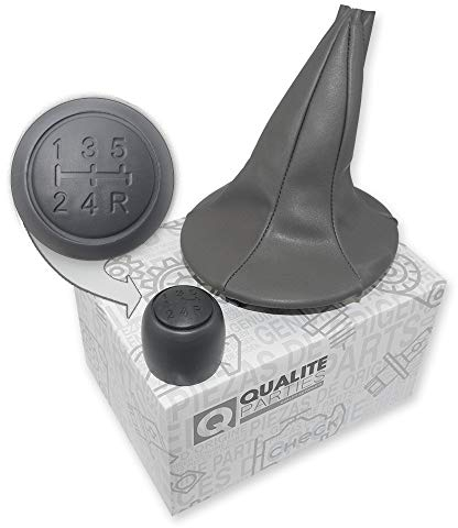 SCHALTKNAUF SCHALTHEBELKNOPF SCHALTSACK GRAU 5-GANG 12mm
