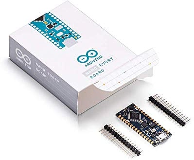 Arduino Nano Every (Single Board) [ABX00028-A] - Kompaktplatine mit ATmega4809-Mikrocontroller, ideal f�r elektronische Projekte, Heimwerkerarbeiten und Anwendungen IDE.
