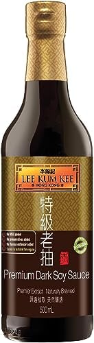 Lee Kum Kee Dunkle Sojasauce Premium – Würzsauce auf Sojabasis – 1 x 500 ml