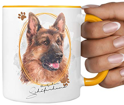 Schäferhund deutscher Tasse SIGNATURE DOGS Hund Motiv Hundemotiv Kaffee