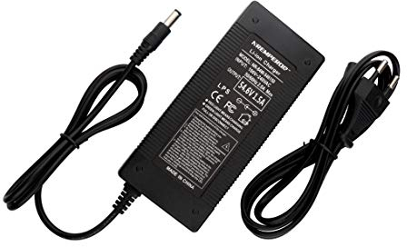 NREMPEROR 54,6V Chargeur 48V de Trottinette Batterie électrique Charge pour vélo Fahrrad Chargeurs Piles électrique Sortie 1,5A de VCA Li-ION Lithium