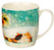 Puckator Tazza Natalizia in Porcellana - Kim Haskins - Gatto Rosso