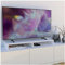 Henor Monitorständer TV-Bildschirmerhöhung in FSC® Holz 100 x 26.5 x 12 cm. Unterstützt 90 kg Weiß