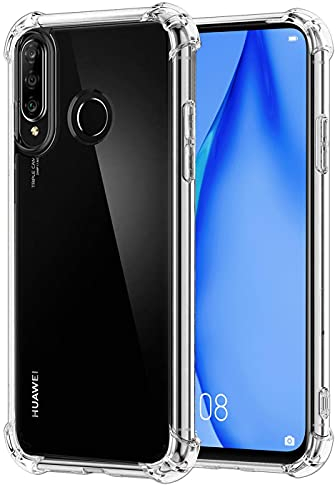 Verco Handyhülle für Huawei Y6P Case, Anti Shock Schutzhülle für Huawei Y6P Hülle Transparent [Robuste Flexibles Silikon] - Clear