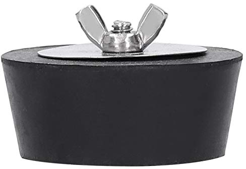 Leylor Pool überwinterungsstopfen, Winterstopfen Pool Einlaufdüse Gummistopfen Mit Edelstahl-Flügelmutter Gegen Frostschäden Rücklaufrohr(63mm)