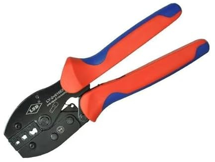 LY-2 x 616EF Kabel-Crimpzange Crimpzange Doppeldrahthülsen Hülse Doppelschnur Endklemme Crimpzange