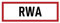 Aufkleber: 105x297 mm, 1 Stück - RWA - Rauch- und Wärmeabzugsanlage - Brandschutzzeichen - Hinweisschild auf Brandschutzeinrichtung und Einsatzhinweise - DIN 4066 - D1
