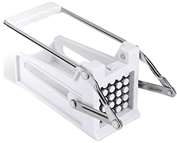 French Fry Cutter Manual French Fries Cutter Potato Fries Cutter Kitchen Chopping Household Suitable for Cucumber Radish Sweet Potato Fries Potato Cutter