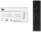 kalb | Zigbee Controller + 4 Kanal Fernbedienung für 12/24 VDC LED-Systeme CCT Farbwechsel, dimmbar, Smart Home 2,4GHz