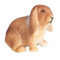 rockible 3x Figurines de Lapin, Animaux de Ferme, Modèle Micro Ornement de Paysage, Jouets Cognitifs pour Enfants, Cadeaux de Noël