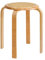 IBUYKE Oberfläche des Rattanstuhls Stapelhocker-Massivholz Hocker Hausbank Holzhocker Mode Kreative Hocker Moderne Esstisch Hocker Erwachsene Esszimmerhocker Natur, RF-753
