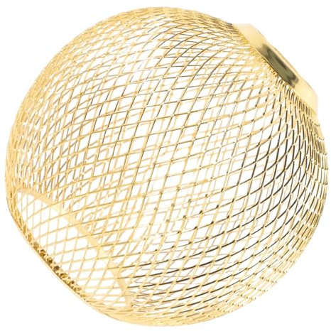 PHENOFICE Elegant Iron Lampshade Wire Lamp Shades for Ceiling Lights Hollow Out Light Shade for