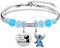 Fanoyo Stitch Armband, Stitch Bettelarmband, Stitch Verstellbares Bettelarmband, Cartoon Armband für Mädchen Geburtstags und Weihnachtsgeschenke