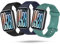 Xisair 3 Silikon-Armbänder Kompatibel mit Xiaomi Smart Band 9 Pro und Xiaomi Smart Band 8 Pro Sportarmband, Silikon, Atmungsaktiv, Weich und Bequem Ersatzbänder Passend für Miband 9 Pro, Miband 8 Pro